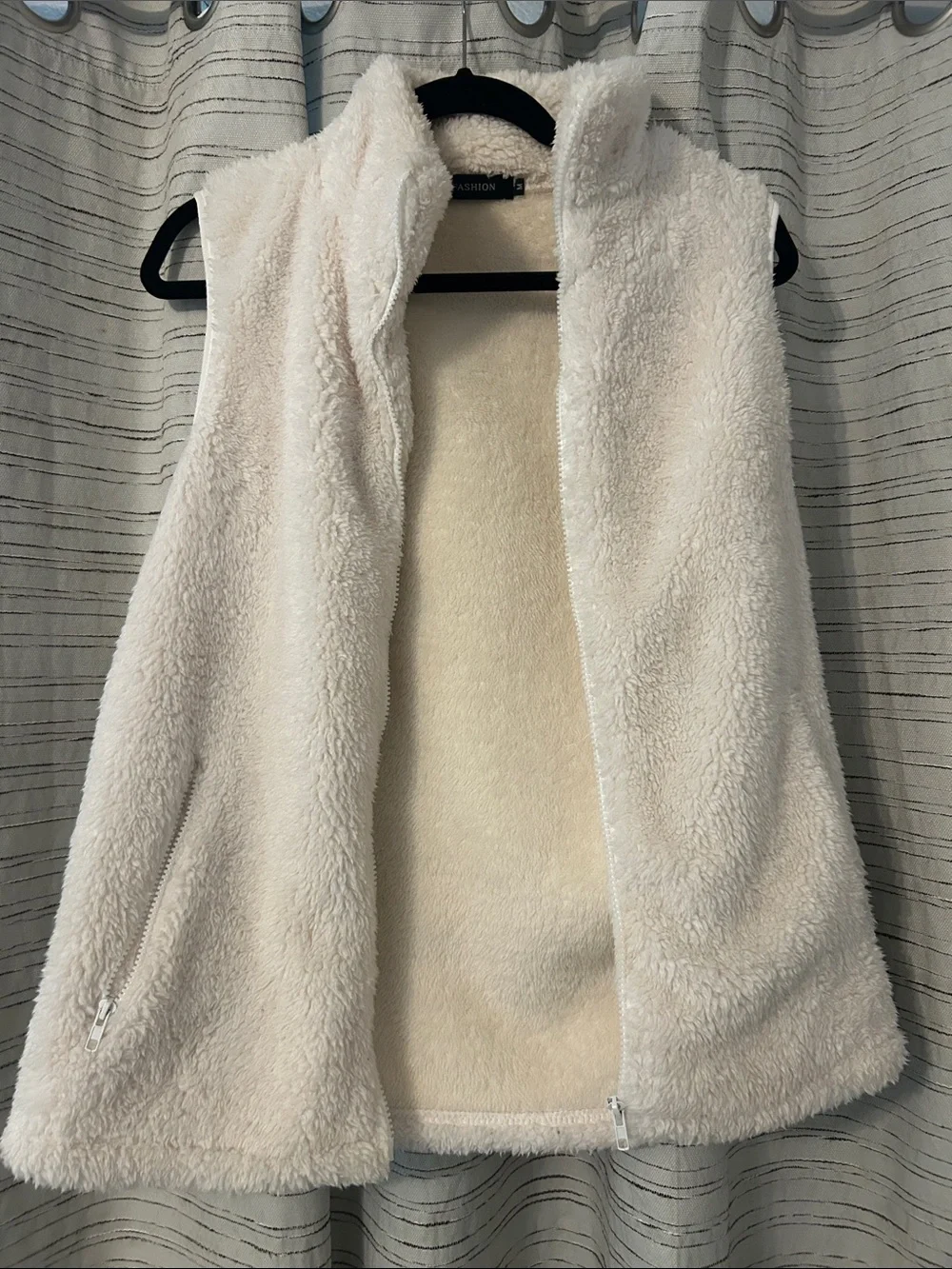 Cozy Cream Sherpa Vest